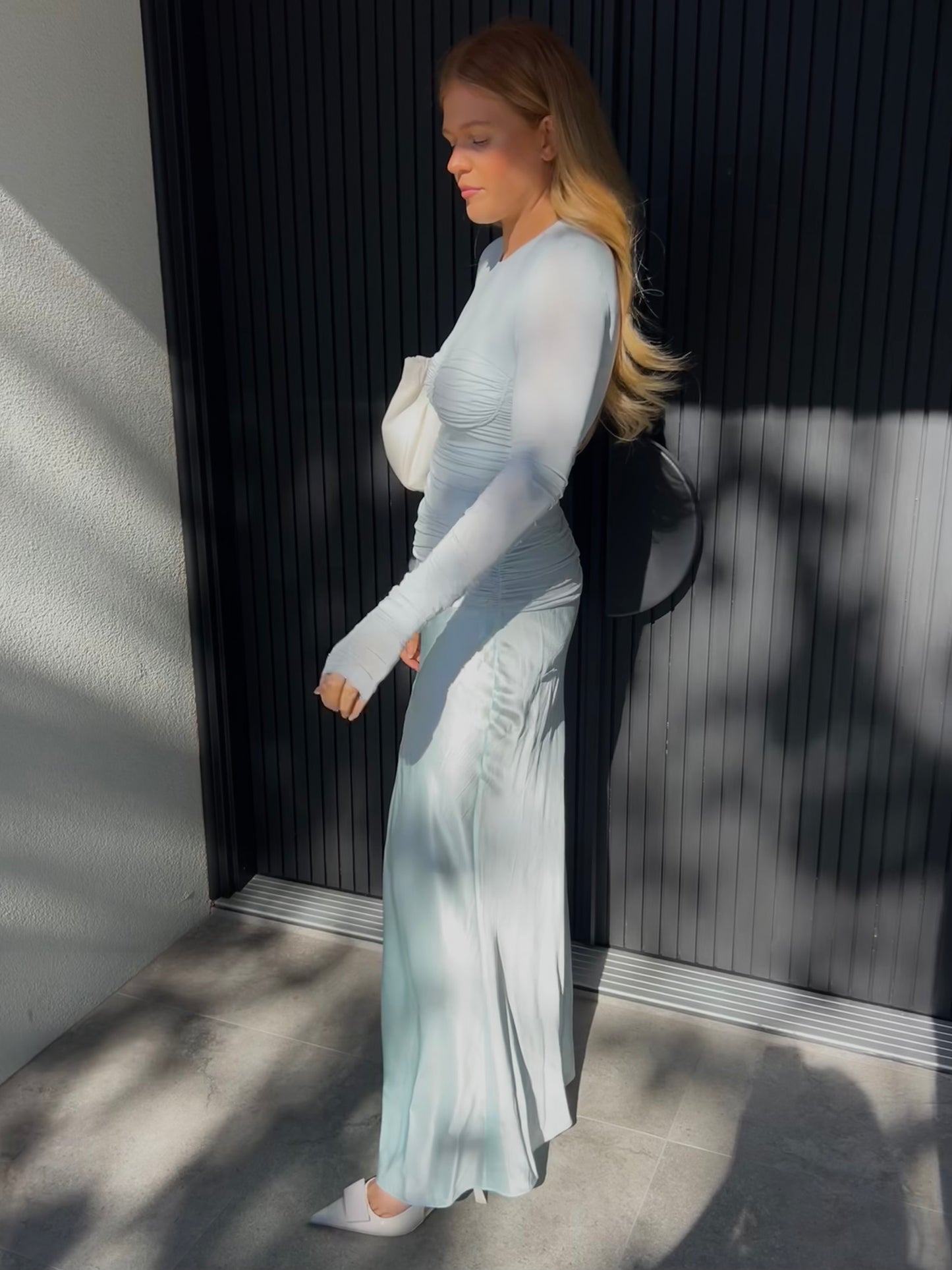 ALESSIA DRAPED GOWN